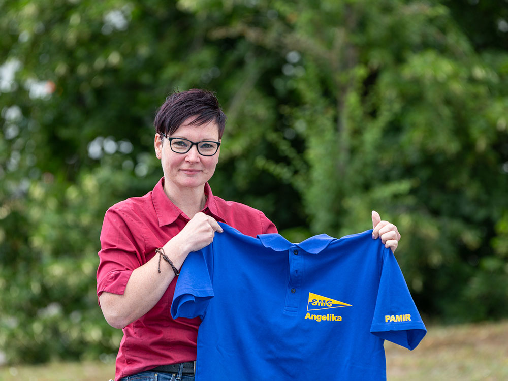 Angelika Wetzel hat sich nach einer Schnupperzeit dazu entschieden, Mitglied im Schweriner Marineclub e.V. (SMC) zu werden.